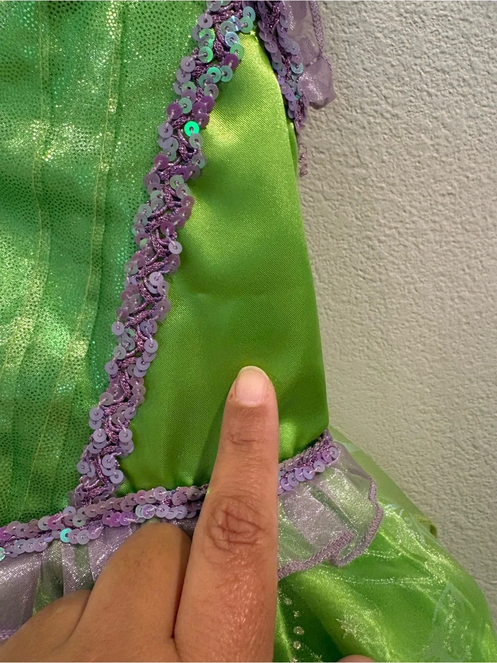 Disney Store Tinker Bell Halloween Costume Toddler Girls Size 5/6 Fairy Princess